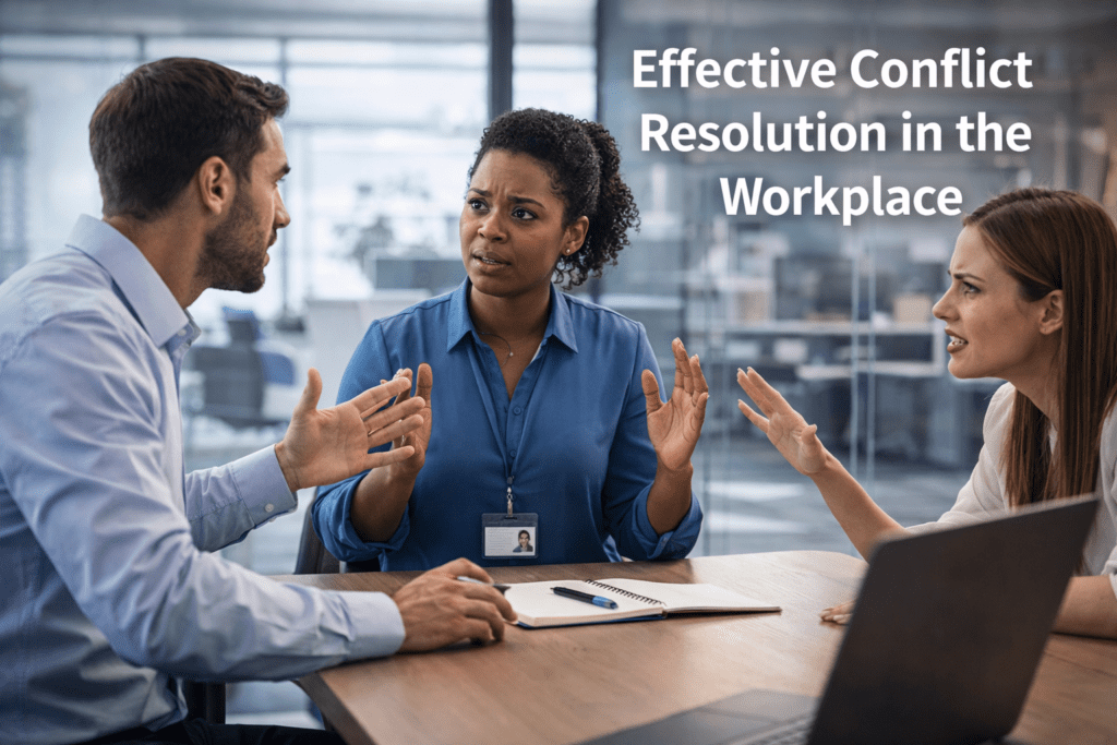 effective conflict resolution in the workplace