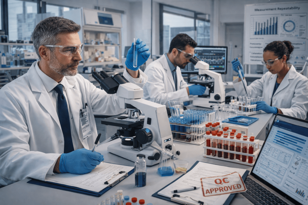 iso17025 laboratory quality control