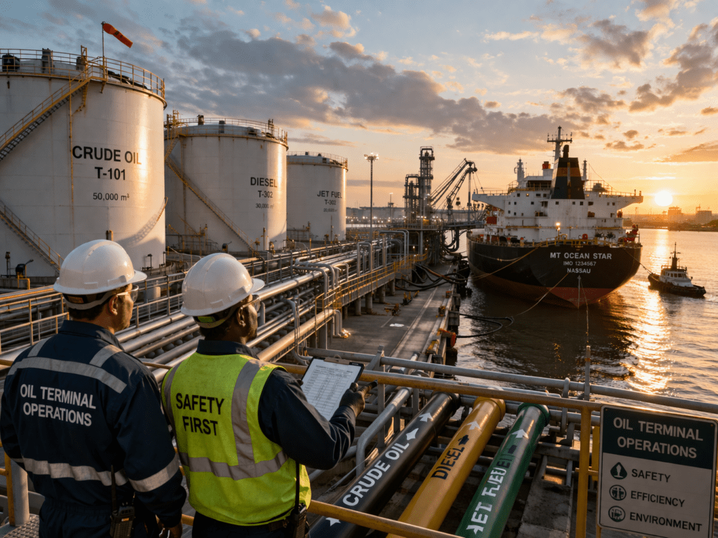 oil terminal operations