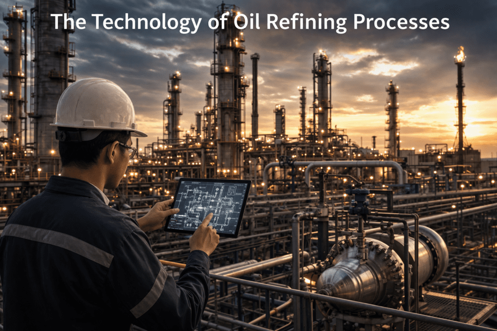 the technology of oil refining processes