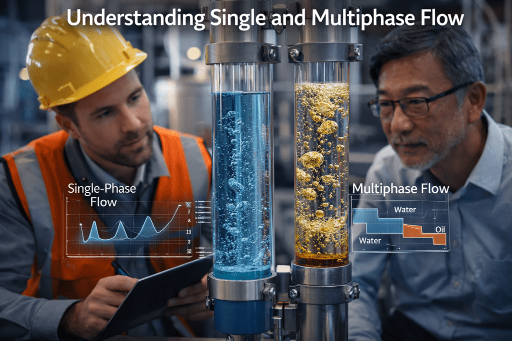 understanding single and multiphase flow