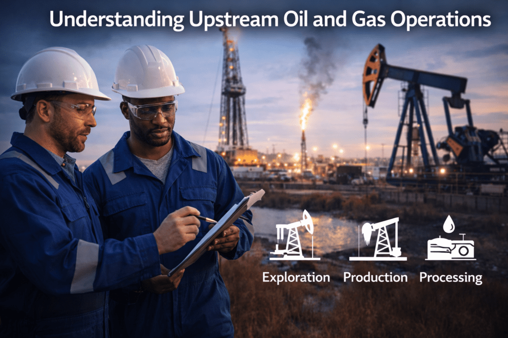 understanding upstream oil and gas operations