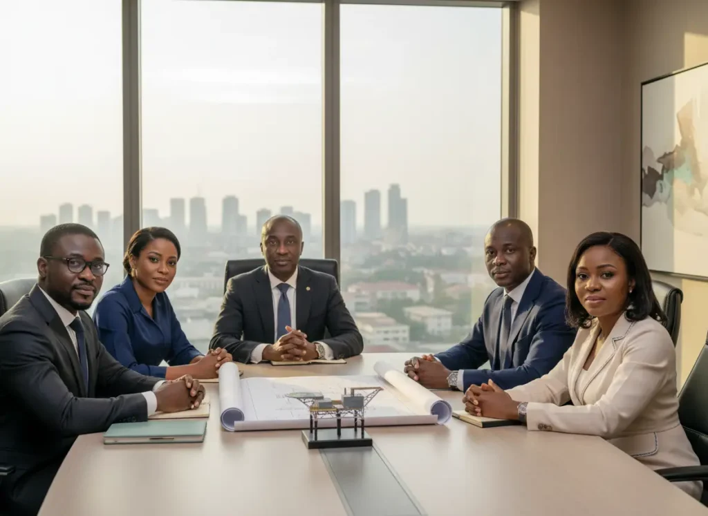 energy sector board meeting.